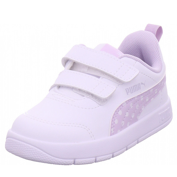 Puma courtflex v3 dotty v Sneaker weiß