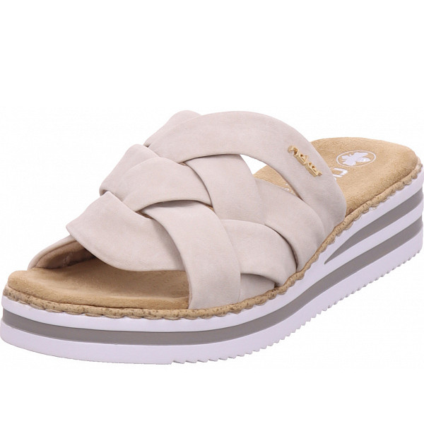 Rieker fsk damen sandalen Pantolette beige