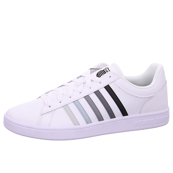 K-Swiss Court Winston Sneaker 131 white black gradiant