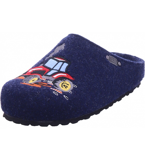 Idana Hausschuh blau