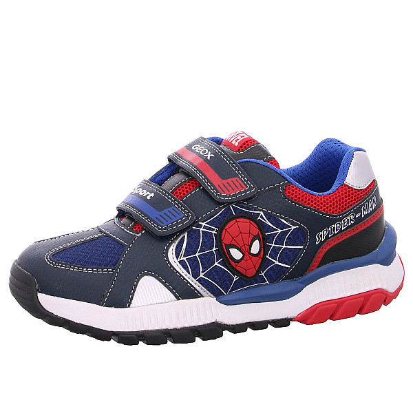 Geox J Tuono Boy Klettschuh C0735 navy red