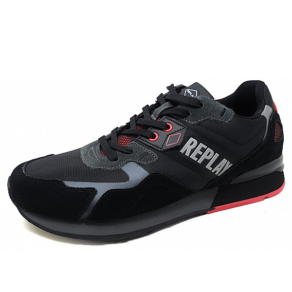 REPLAY Sport Sneaker 01789 red black