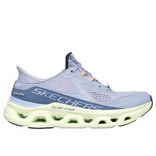 Skechers GLIDE-STEP ALTUS sportlicher Schnürer BLMT Blau