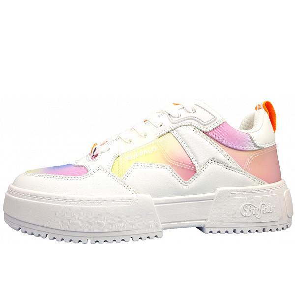 Buffalo RSE V2 Sneaker tie dye coral/ green