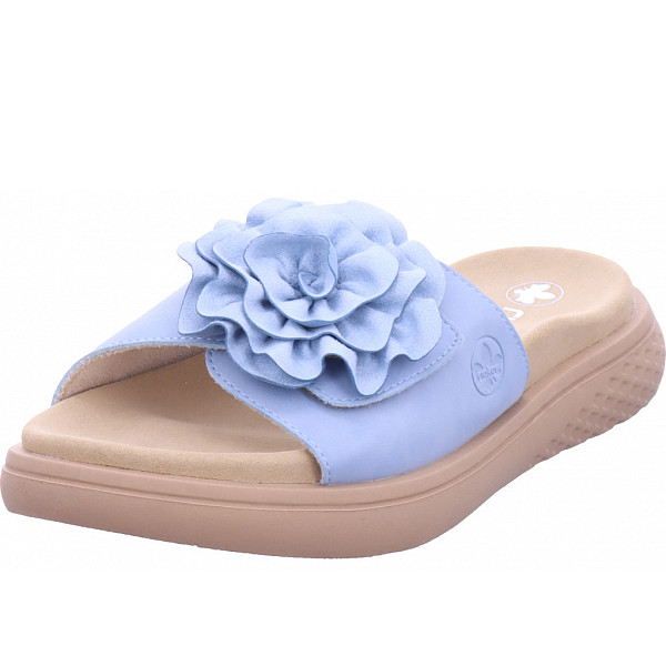 Rieker fsk damen sandalen Pantolette blau