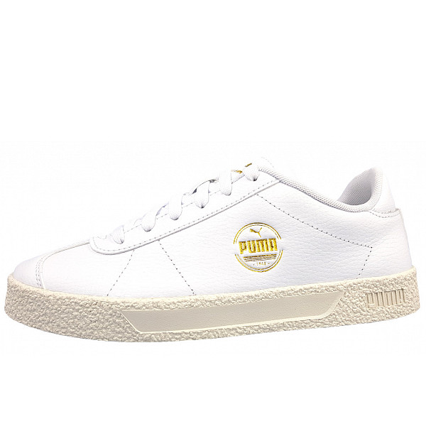 Puma Club Sneaker low 001 white/ team gold