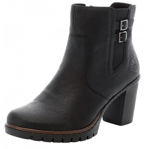 Rieker Stiefel schwarz