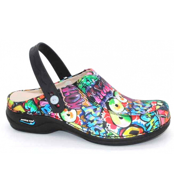 nursing care Clogs multicolor