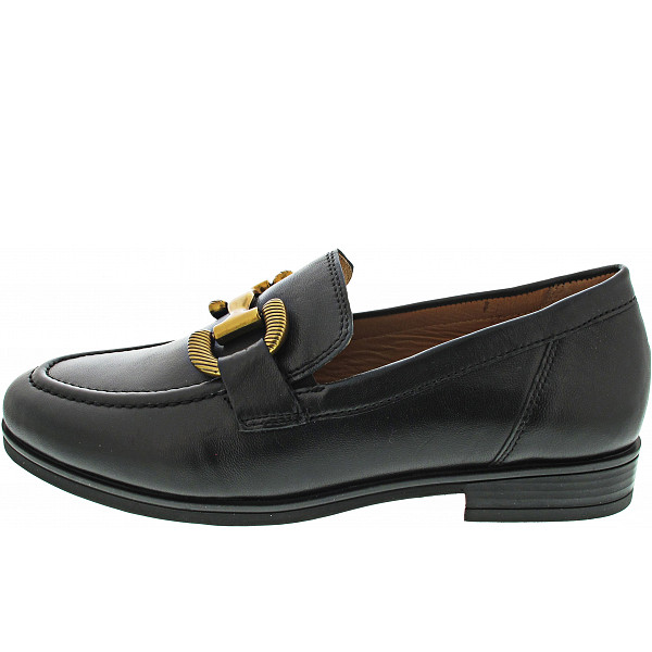 Gabor Comfort Mokassin schwarz (dk-gold)