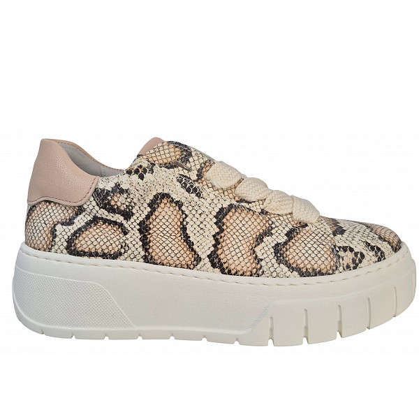 Gabor Python white rouge sportlicher Schnürer white/rouge