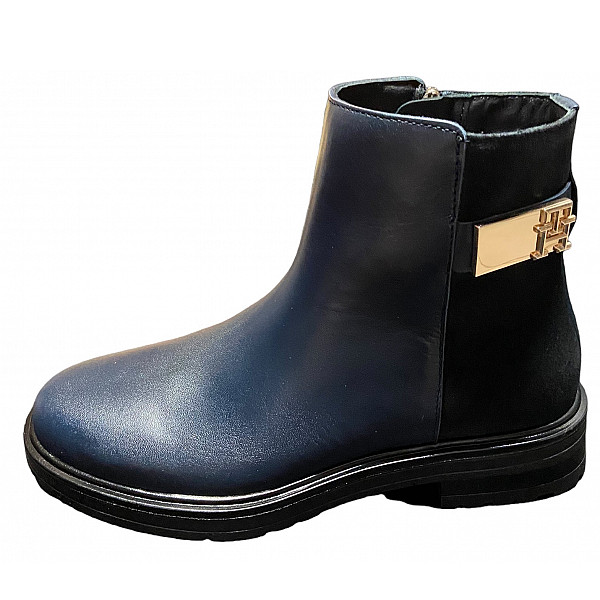 Tommy Hilfiger Stiefelette blau