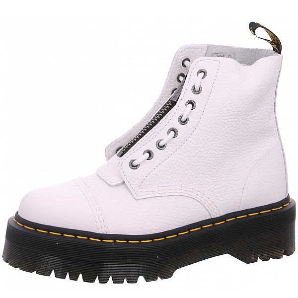 Dr. Martens Sinclair Schnürstiefel white nappa