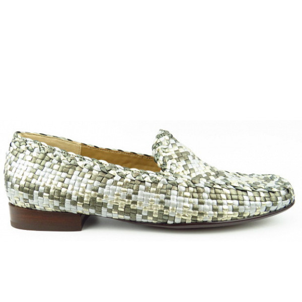 Sioux Cordera cocoa Slipper anciano-nickel-gold