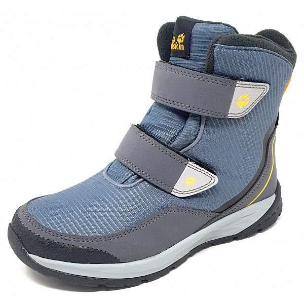 Jack Wolfskin Polar Bear Texapore High Klettstiefel pepple grey-burly yellow