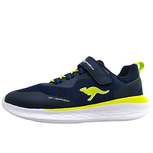 KangaRoos KQ-Unique EV Klettschuh 4054 navy/ lime