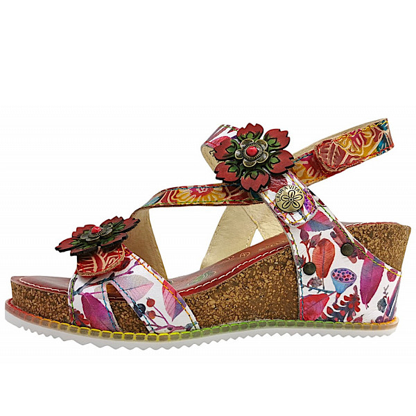 Laura Vita Bonito 27 Sandale rouge