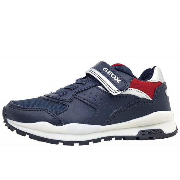 Geox J Pavel Klettschuh C4244 navy/red