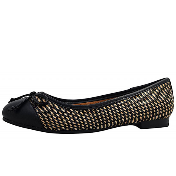 Marco Tozzi Ballerina black comb 098