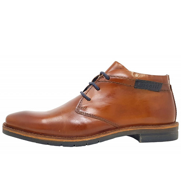 Bugatti Merlo Schnürstiefel 6300 cognac