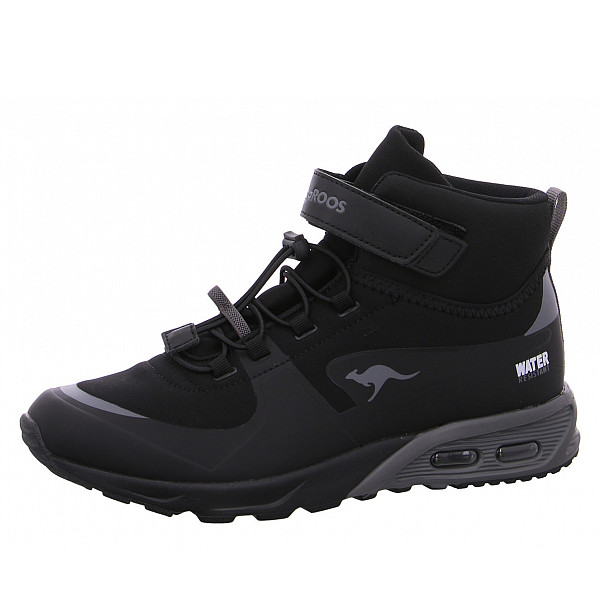 KangaRoos KX Hydro Stiefel 5003 jet black steel grey