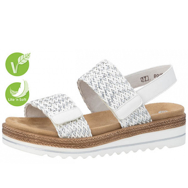 Remonte Sandalette weiß