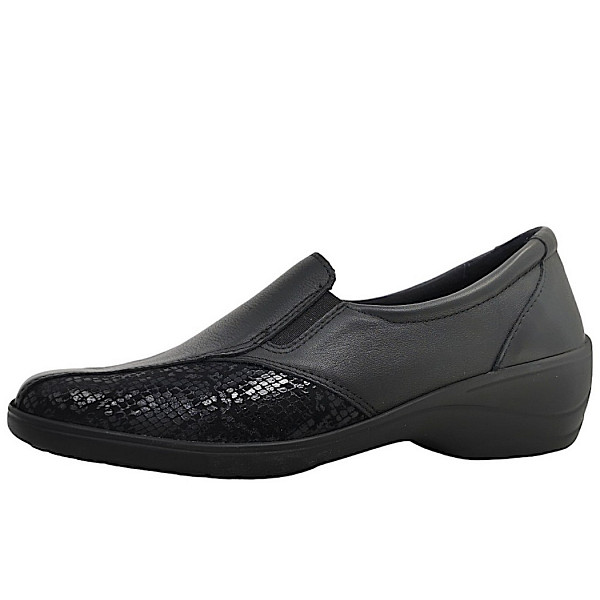 Aco Olga 54 Slipper 2738- Black/Buka