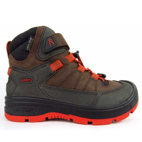 KEEN REDWOOD MID WP Wanderstiefel COFFEE BEAN/PICANTE