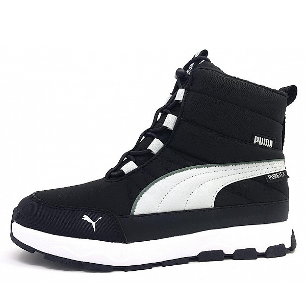 Puma Evolve Boot Schnürstiefel 002 black-ash gray-white