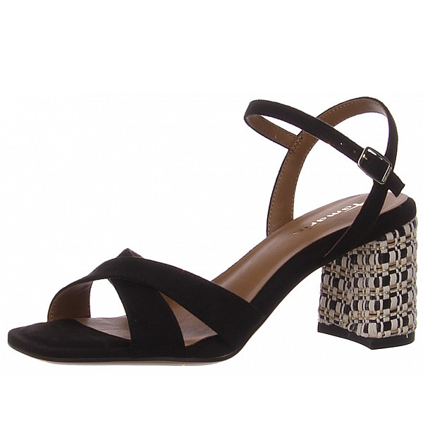 Tamaris sandalette Sandalette schwarz kombi.