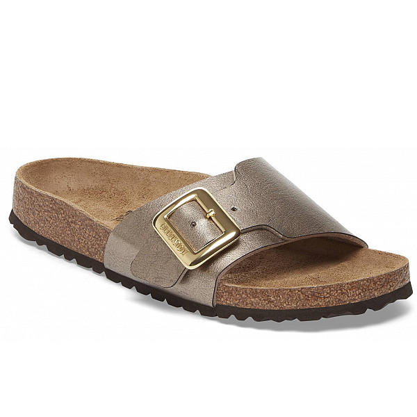 Birkenstock Catalina Cushion Buckle Pantolette graceful taupe