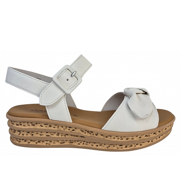 Gabor Plateau Sandalen Sandale latte