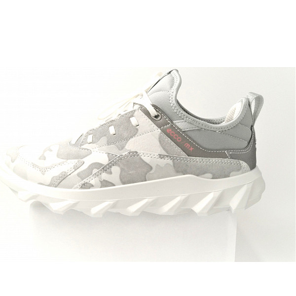Ecco MX W Low Sneaker WHITE/SILVER GREY