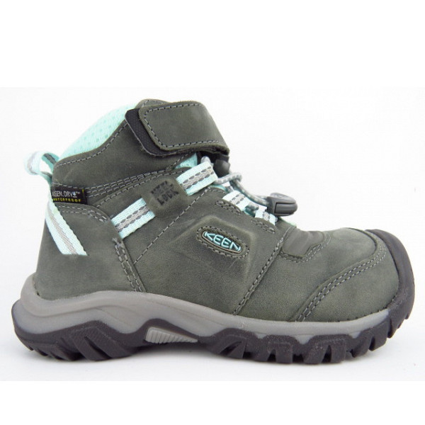 KEEN RIDGE FLEX MID WP Wanderschuh GREY/BLUE TINT