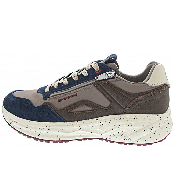 Waldläufer H-Pablo Sneaker low blue taupe red