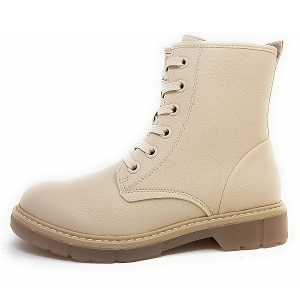 Marco Tozzi Marco Tozzi Schnürstiefel 403 Cream