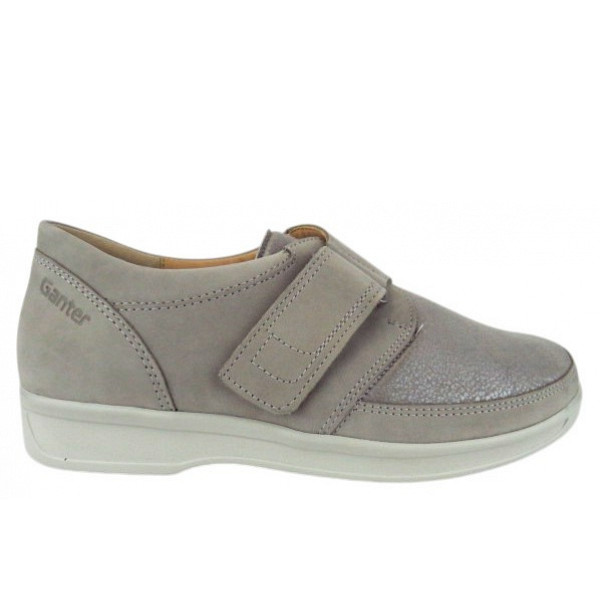 Ganter Karin Light Grey Klettschuh 67000 Light Grey
