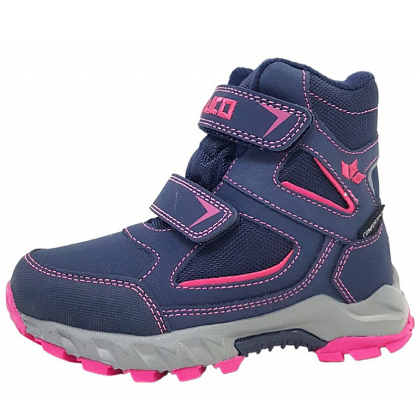 Lico Mauno V Stiefel marine/ pink