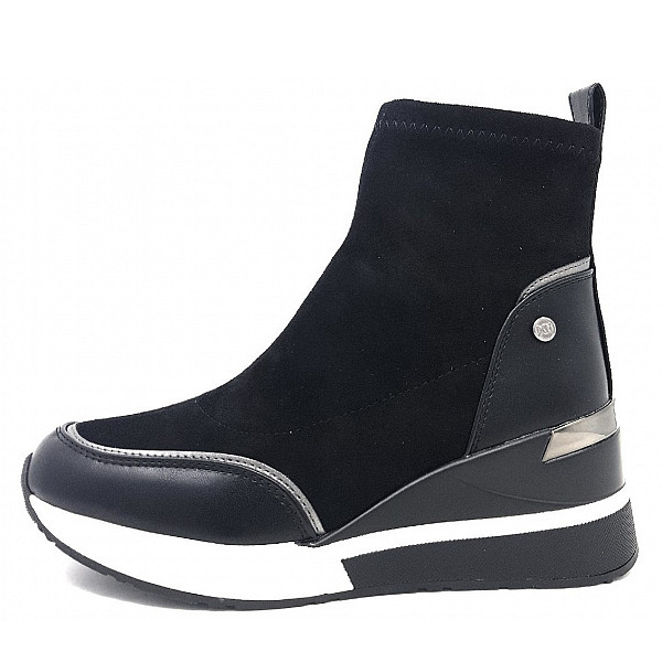 Xti Stiefelette black