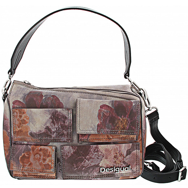 Desigual Pocket Blossom Phuket min Tasche crudo