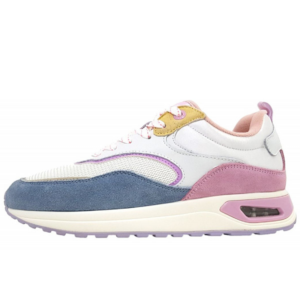 Palpa Sneaker low white/ banana/ lilac