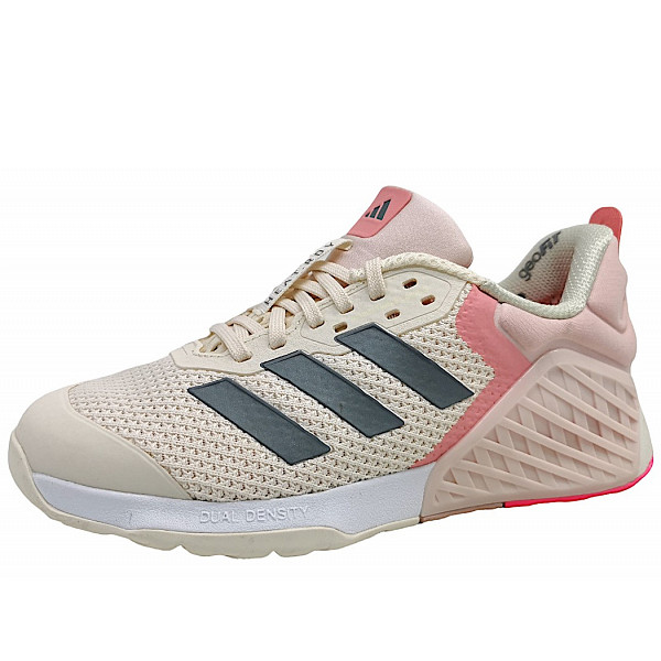 adidas Dropset 3 Trainer Laufschuh white/pink