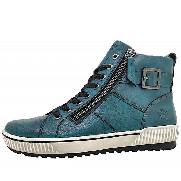 Remonte Schnürstiefel 12- Petrol/Teal