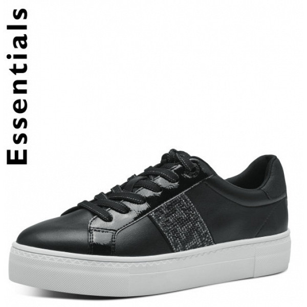 Tamaris schnürer Sneaker schwarz