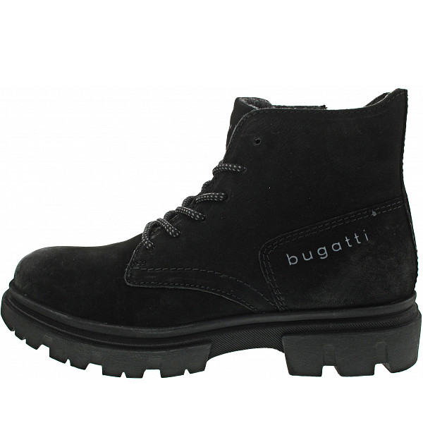 Bugatti Schnürstiefelette black