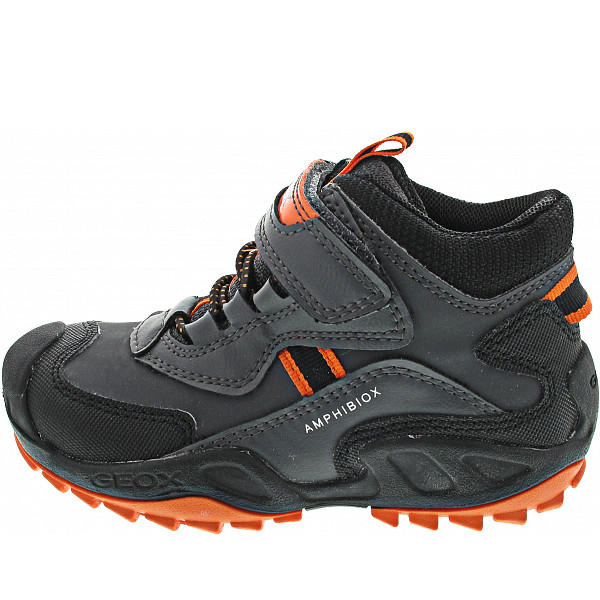 Geox Savage Stiefel dk grey/orange