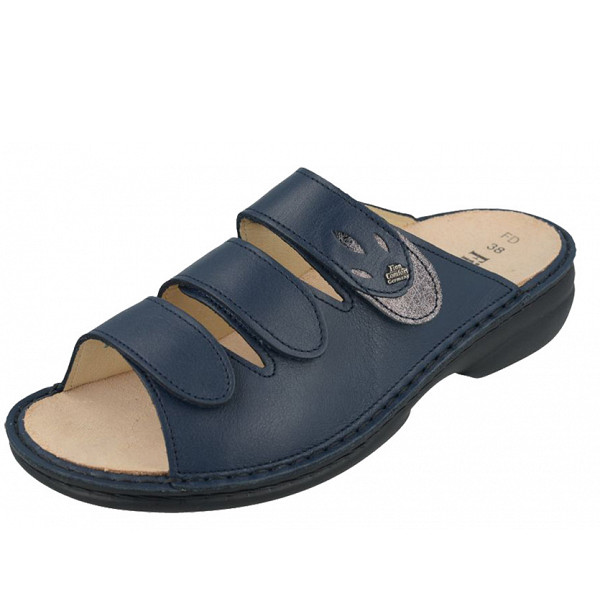 Finn Comfort navy/platin