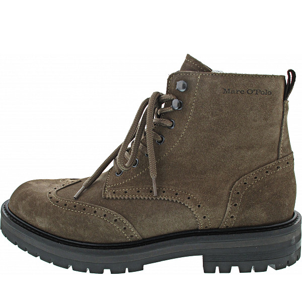 Marc O'Polo Schnürstiefel dark taupe