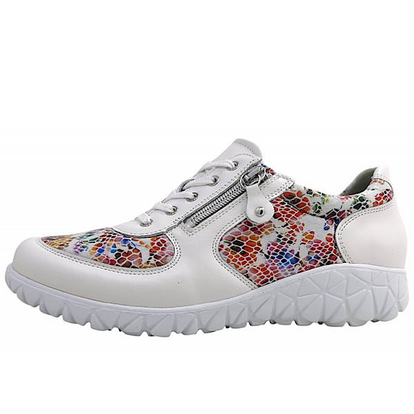 Waldläufer Havy Soft Sneaker low snow weiss/multi 275