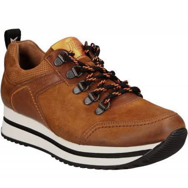 Paul Green Nubuk/Met. cognac/orange Sneaker braun