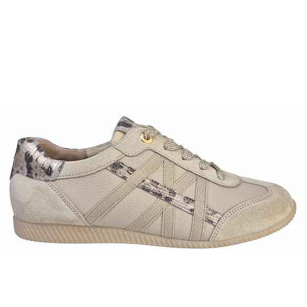Paul Green ivory biscuit sportlicher Schnürer BEIGE